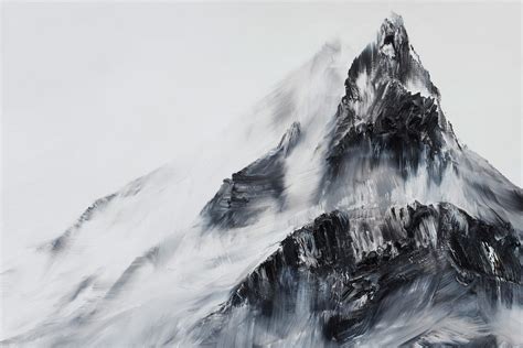  Dwelling Among Mountain Peaks - A Journey Through Brushstrokes and Ink