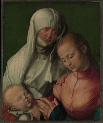  The Virgin and Child with St. Anne - mistyczne piękno i realistyczna kompozycja