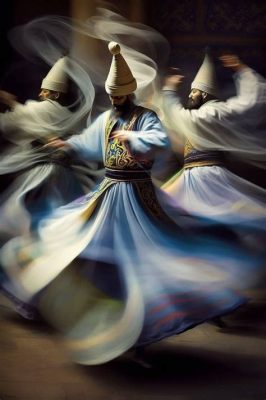  Whirling Dervishes - Symbolic Arabesques and Mystical Energy Captured on Clay